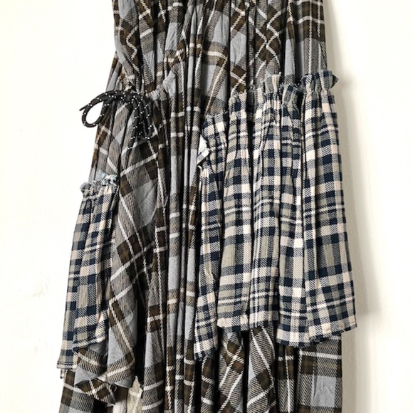 NWT, UO Basic Pleasure Mode Kurt Plaid Midi Skirt - Picture 7 of 10
